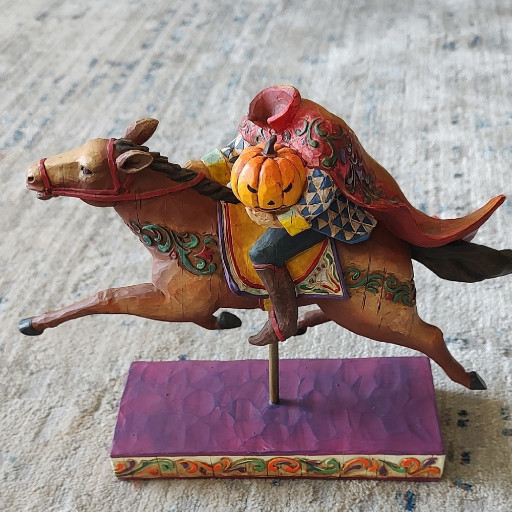 Jim Shore Multicolor Headless Horseman Figurine - Picture 4 of 12